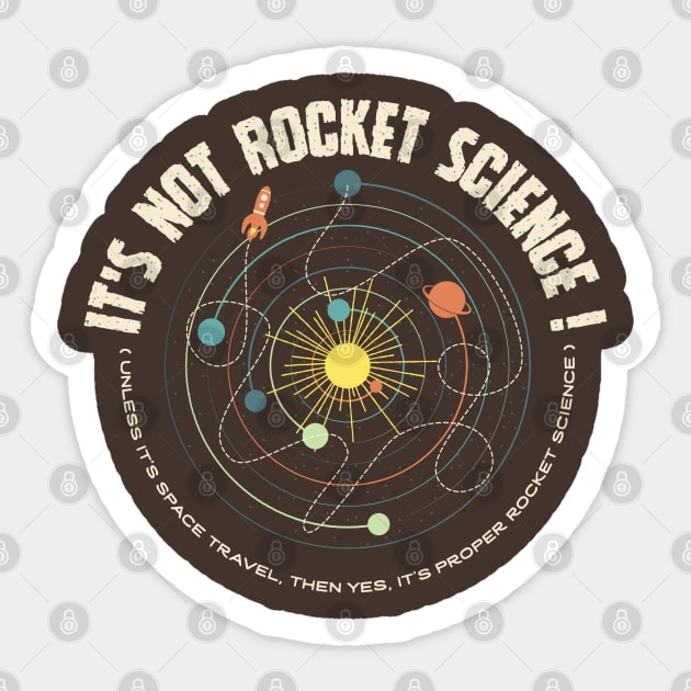 Rocket Science Sticker by monsieurgordon